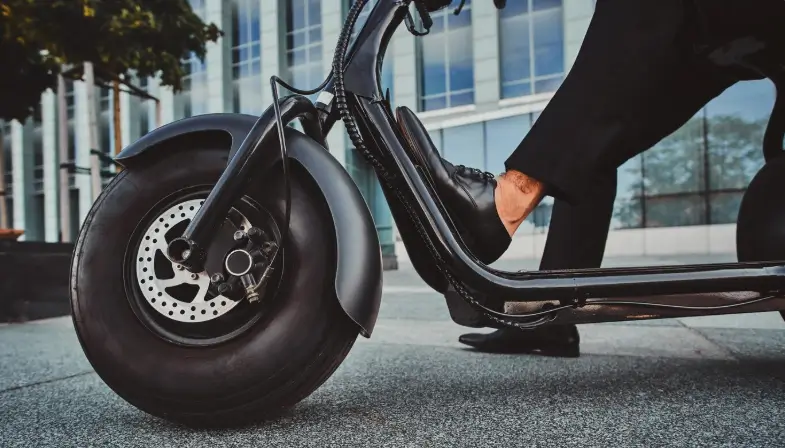 fat tire electric scooter