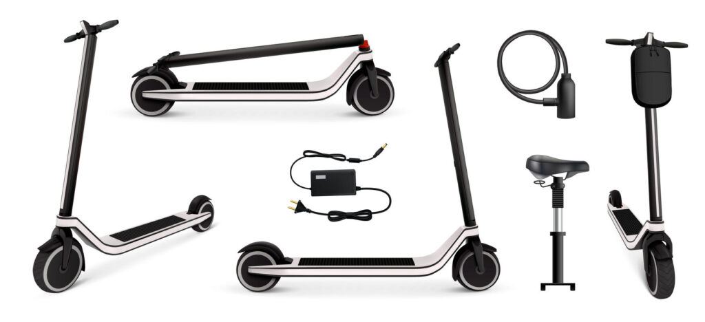 types of electric scooter chargers